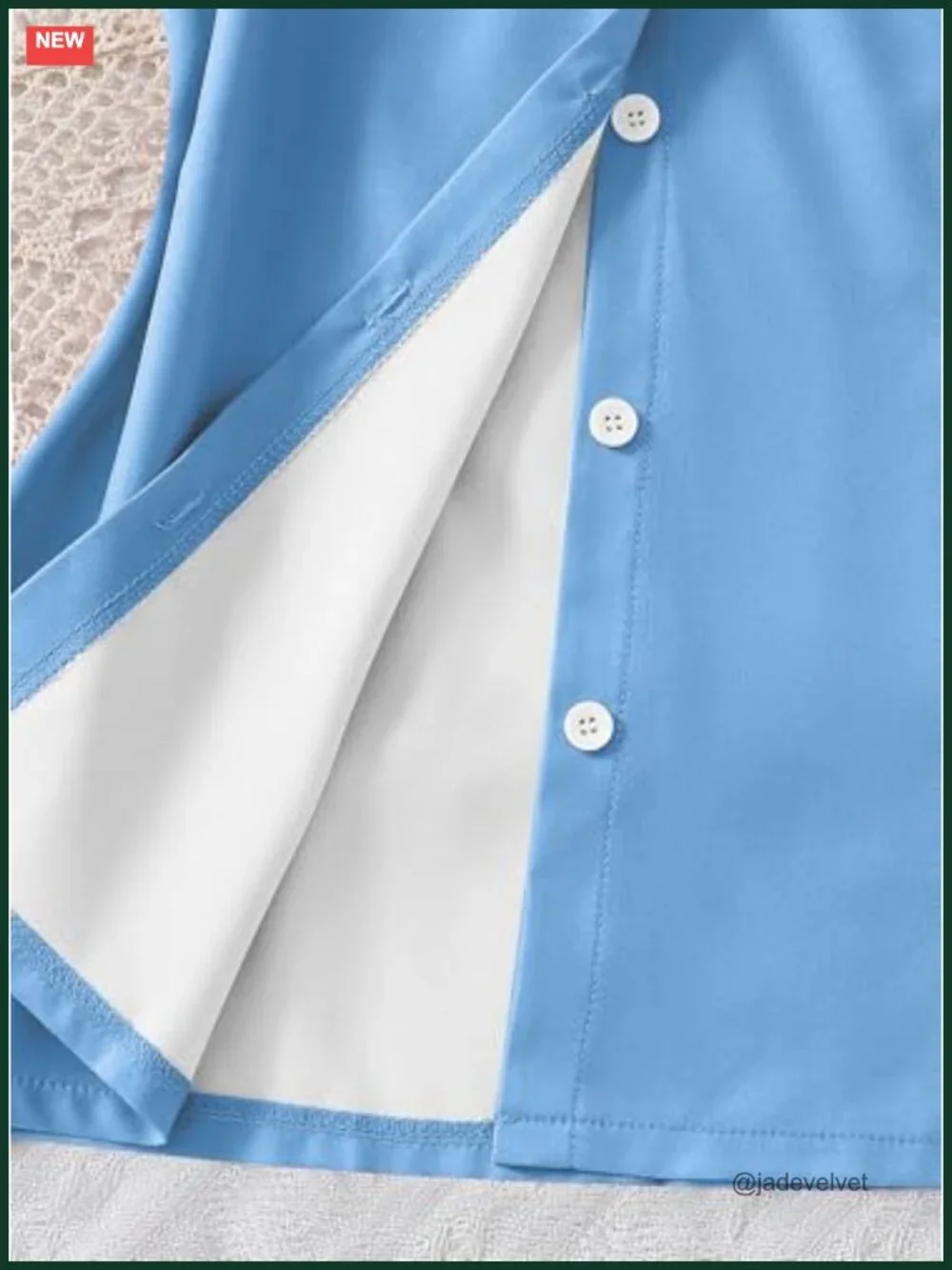 3-Piece Girls Varsity Outfit Tank Button Shirt and Shorts Set Cotton Blend